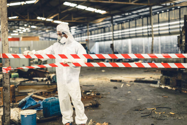 Professional Drug Lab Cleanup technician working in Bristow, NE